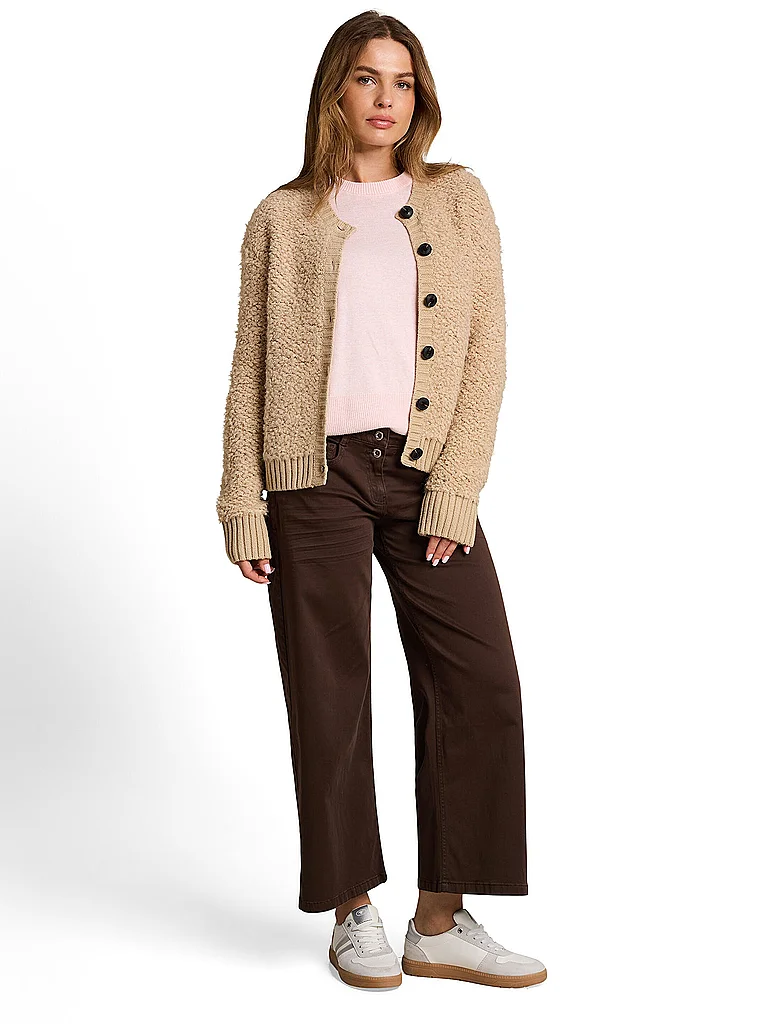 TOM TAILOR Cardigan camel - vue 2